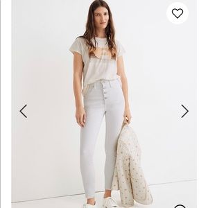 NEW Madewell White Jeans (26)